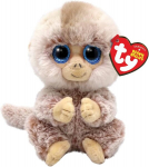 Ty Stubby Monkey Beanie Bellie Regular 6 tolli | Beanie Baby pehme pl&uuml;&uuml;sm&auml;nguasi | Kogutav kaisutatav riidest m&auml;ngukaru