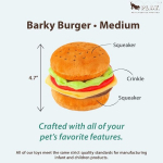 P.l.a.a. "barky Burger" interaktiivne m&auml;nguasi koertele