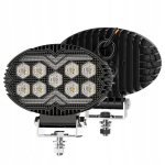 Led t&ouml;&ouml;valgusti halogeen prožektor 55c-bw-t9 18w 1800lm 9v 30v otsingutuli