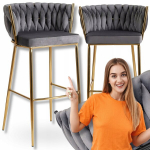 Baaritool seljatoega Mebel Elite FLORES 2 hall