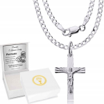 H&otilde;bekett 925 Rist Kommunioon Ristimine Graveerimine