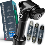 Impact&reg; vedrustusega sadulapost softpost vedruelementidega [inkl. 3 vedrud] - vedrustusega sadulapost 27,2| 30,9| 31,6 l&auml;bim&otilde;&otilde;t - jalgratta sadula vedrustus - vedrustusega sadulapost selgroo koormuse v&auml;hendamiseks