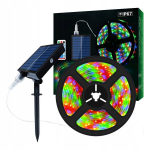 Solar Led riba 10m 560 Led Rgb V&auml;rvimuutev Veekindel terrassile