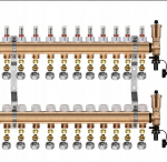 Messingist p&otilde;randak&uuml;tte kollektor + conex / eurocone - 11 sektsiooni