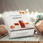 Fresso Mini Christmas Box Snow Pearl parf&uuml;&uuml;m 50ml + puidust ripats