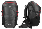 Matkamise seljakott 4f Bacu140 must/punane 40l