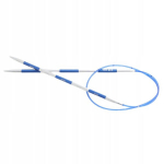 Knitpro alumiiniumist vardad trossiga 60cm - 8,00mm