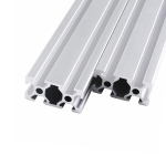 Cncyeah alumiiniumprofiil 2040, 400 mm, Euroopa standardi s&uuml;steemiprofiil 20 x 40 mm, alumiiniumprofiili ekstrusioon, lineaarne r&ouml;&ouml;p, 2 tk