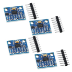 Adxl345 Kiirendusm&otilde;&otilde;tur 3-teljeline Gy-291 Digitaalne gravitatsioonianduri moodul Adxl345 3-teljeline kiirendusmoodul kiirenduse kalle &uuml;hildub Arduino Raspberry Pi-ga, 4 tk