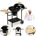 S&ouml;ega aia grill kaane ja riiulitega, rest, tuhapann, riiulid, kaas