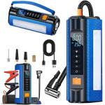 Avarii 10ah led toiteplokk autole, starterkompressor 150psi power bank