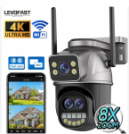 Veebikaamera V&auml;ljas p&ouml;&ouml;ratav wifi kaamera 9mp 8x zoom icsee ultra hd