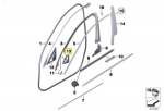 Bmw F10 F11 Parempoolne Peegli Alusplaadi Kaas Originaal 51337380660