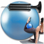 Rehabilitatsiooni v&otilde;imlemispall 22 cm komplekt pumbaga pilates