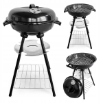 &Uuml;mmargune s&ouml;egrill aeda, kaanega, terasest rest, kaasaskantav