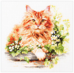 Tikkimiskomplekt Magic Needle "The Ginger Cat" 70-22