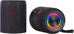 Trevi Xr 8a44 kahepoolne kaasaskantav k&otilde;lar 10w x 2 juhtmevaba k&otilde;lar, eraldatav 2 &uuml;hikuks, Micro Sd, Aux-in, Audio Wireless 5.3, Ipx5, sisseehitatud aku, must