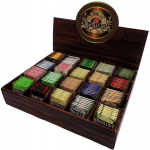 Basilur papp-v&auml;ljapanek 200 tk musta/rohelise tee/t&otilde;mmiste segu