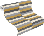Rasch Club 418729 fliistapeet graafiline kollane 10.05 m x 0.53 m