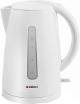 Elektriline veekeetja p&ouml;&ouml;rleva alusega Eldom C240, valge, 2000w, 1.7 l (kvaliteetsed komponendid Strix)