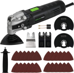 Galax pro multit&ouml;&ouml;riist 400w 15000-22000rpm p&ouml;&ouml;rlev t&ouml;&ouml;riist multifunktsionaalne t&ouml;&ouml;riist 6 kiiruse taset 30 tarvikuga