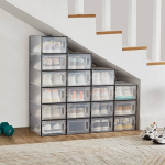 Kingakarbid, 18-osaline komplekt, 33.5 x 23.2 x 14.3 cm, L&auml;bipaistev-Must