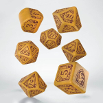 Q-workshop Harry Potter Gryffindor Modern Dice Set Gold