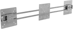 Monitori hoidja R-go Tools Ergosteel Wing 2 monitorile Valge, Rgoscwingwh (valge)