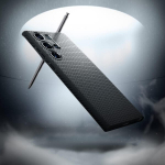 Spigen Liquid Air &uuml;mbris, &uuml;hildub Samsung Galaxy S23 Ultra 5g-ga &ndash; must