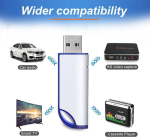 USB pulk 32 gb usb-m&auml;lupulk fat32 usb 2.0 m&auml;lupulk m&auml;ngude salvestuskaardile / kassetipleierile / arvutile / s&uuml;learvutile / v&auml;lisele andmesalvestusseadmele koos indikaatortulega