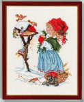 T&uuml;druk linnupuuriga ristpistes eva rose stand komplekt 24.13 cm x 29.84 cm (14)