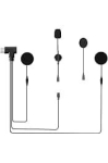 Ejeas Type C k&otilde;rvaklapid Q8 Mesh Bluetooth mootorratta intercom peakomplekti tarvikutele, 16 kontaktiga