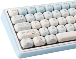 Jaketsai 143 klahvi Pbt klahvikatted, Mog profiiliga klahvikatted, v&auml;rvisublimatsioon, individuaalne Ansi paigutusega klahvikatte komplekt, &uuml;hildub Cherry Mx l&uuml;lititega, mehaanilised klaviatuurid