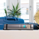 Cecotec Travelcontrol 5000 Ecopower reisikaal ilma patareideta, sisseehitatud d&uuml;namo, &uuml;hikute vahetus, led-ekraan, paindlik rihm, kompaktne suurus, maksimaalne mahutavus 50 kg