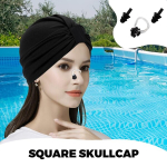 Naiste ujumism&uuml;ts, retro ujumism&uuml;ts, elastne turban-ujumism&uuml;ts, plisseeritud ujumism&uuml;ts, ujumism&uuml;ts pikkadele juustele, naistele, k&otilde;rvatroppidega, ninaklambrite komplekt
