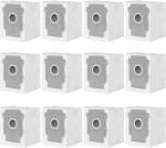 12 tolmuimejakotti Irobot Roomba i7/i7+/i7 Plus/i3/i3+/i4/i4+/i6/i6+/i8/i8+/j7/j7+/s9/s9+/e5/e6/e7 jaoks, asenduskott Irobot Roomba i7 tarvikute komplektile, tolmuimejakotid