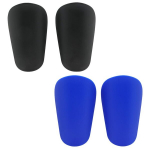 Nhpy 4 s&auml;&auml;rekaitsme pakki, 9 x 6 cm, mini s&auml;&auml;rekaitsmed, v&auml;ikesed s&auml;&auml;rekaitsmed, mini s&auml;&auml;rekaitsmed, jalgpall, jalgpalli s&auml;&auml;rekaitsmed poistele ja t&uuml;drukutele, grafitiga Diy (must/sinine)