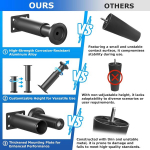 4 m&ouml;&ouml;blijala komplekt, reguleeritava k&otilde;rgusega, 13&ndash;22 cm, m&ouml;&ouml;blijalad, reguleeritava k&otilde;rgusega, m&ouml;&ouml;blijalad, voodijalad, reguleeritavad tugijalad, kapi jalad, reguleeritavad jalad, lauajalad m&ouml;&ouml;blile