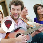 2 komplekti valgeid nailonist ukulele keeli koos plektrumitega, 4 keelt komplektis, ukulele tarvikud kontsert-/sopran-/tenorukulelele