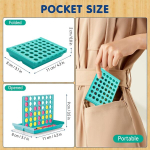 Pup Go Mini 8 Pack taskusuuruses 4-in-1 ridade lauam&auml;ng lastele - reisiformaat, klassikaline m&auml;ng lennukitele ja autodele, l&otilde;bus ja p&otilde;nev neljam&auml;ng lastele vanuses 3 kuni 8 aastat (mini)