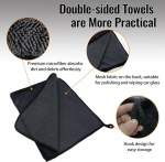 3 Shiny Bath Xxl kuivatava r&auml;tiku komplekt, kiiresti kuivav r&auml;tik 40 x 60 cm, du&scaron;ikabiinide lapp vee eemaldamiseks du&scaron;&scaron;ides ja vannitubades