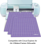Teckwrap Stronggrip l&otilde;ikematt 12" x 12" lilla (3 tk pakis)