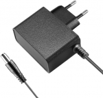 8,5 voldine vahelduvvooluadapter, ce-sertifikaadiga, 1a v&auml;ljundiga akulaadija 2 x 18650 akudele ja ac dc muunduri toiteplokk (5,5 x 2,1 mm dc pistik), &uuml;hildub 8,5 v ja 8,4 v