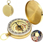 Wellxunk kompass, kaasaskantav, veekindel, helendavate numbritega, matkamiseks, matkamiseks ja muudeks v&auml;litegevusteks