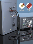 Soundfam xlr&ndash;rca kaabel 5 m, premium 2 xlr female kuni 2 rca male helikaabel