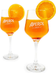 Maxito Aperol spritzi klaasid, 2 tk komplekt, modernne disain, ideaalne aperol spritzi kingitus, joogiklaaside komplekt