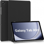 Zoyu &uuml;mbris, &uuml;hildub samsung galaxy tab a9+ / a9 plus 11 tolli (2023 sm-x210/ x215/ x216), &uuml;li&otilde;huke kaitse&uuml;mbris, valmistatud k&otilde;vast pu nahast, must