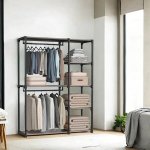 Riidekapp, 112 x 43 x 165 cm, Taupe, Riidekapp, SONGMICS RYG24BK, 112 x 43 x 165 cm, Taupe