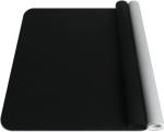 2 silikoonmati komplekt 50 x 40 cm, sosmar silikoonist alusmatt joonistamiseks ja k&auml;sit&ouml;&ouml;ks, suur matt lastele joonistamiseks, epoks&uuml;vaigu k&auml;sit&ouml;&ouml;, modelleerimistarvikute ja k&ouml;&ouml;gi jaoks, libisemiskindel ja pestav (must +