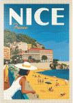 Mypuzzle France: Nice, Vintage plakat - Premium 1000-osaline pusle - Mypuzzle Special Collection (anderson Design Group)